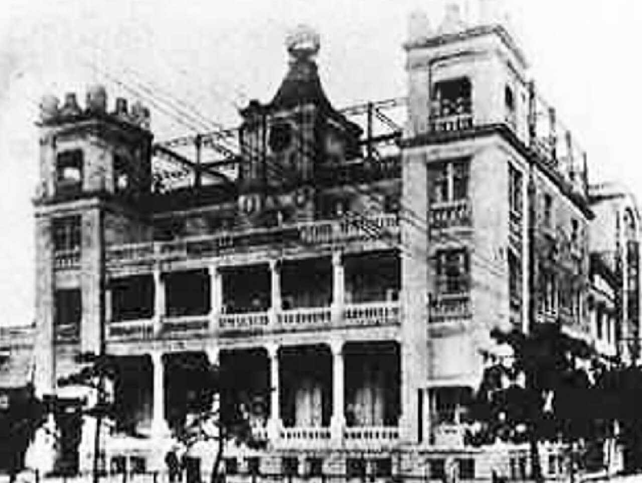 1910年頃のオリエンタルホテル